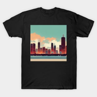 Chicago | Comics Style T-Shirt